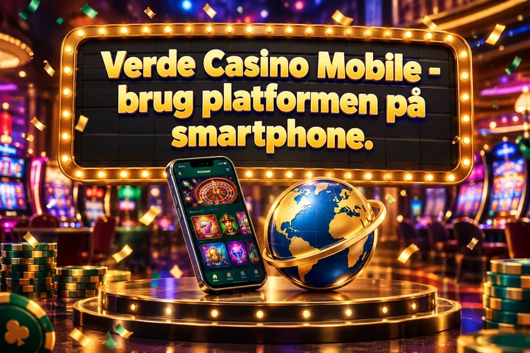 Verde Casino Mobile - brug platformen på smartphone