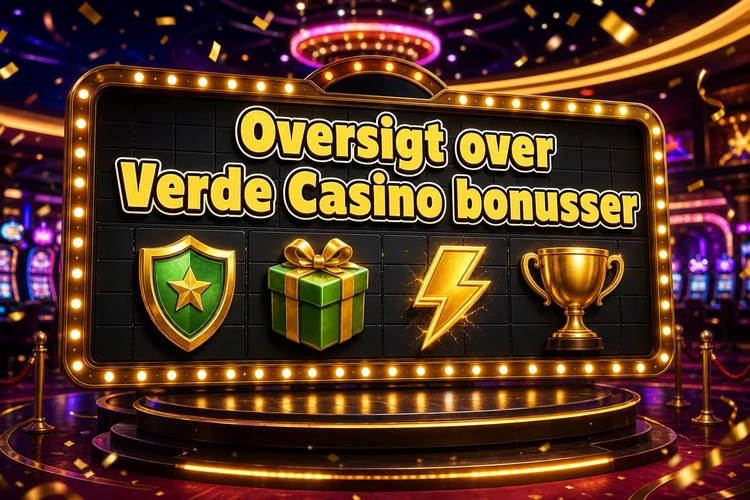 Oversigt over Verde Casino bonusser