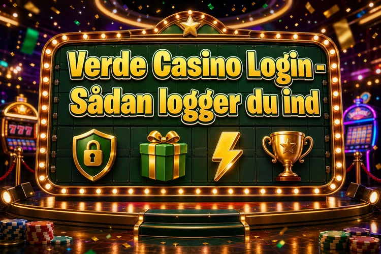 Verde Casino Login - Sådan logger du ind