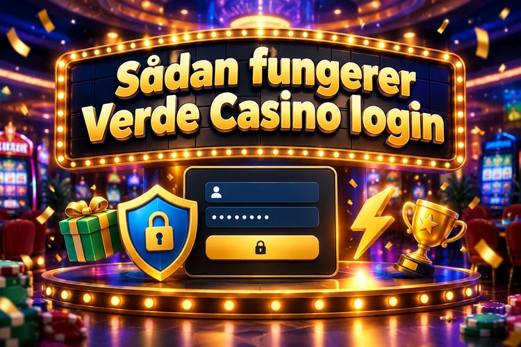 Sådan fungerer Verde Casino login