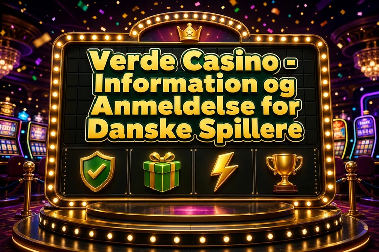 Verde Casino - Information og Anmeldelse for Danske Spillere